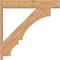 Ekena Millwork Balboa Block Smooth Outlooker, Western Red Cedar, 7 1/2"W x 42"D x 42"H OUT08X42X42BOA05SWR - alternate 3